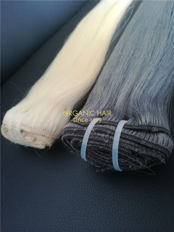 Wholesale best clip in human hair extensions X41